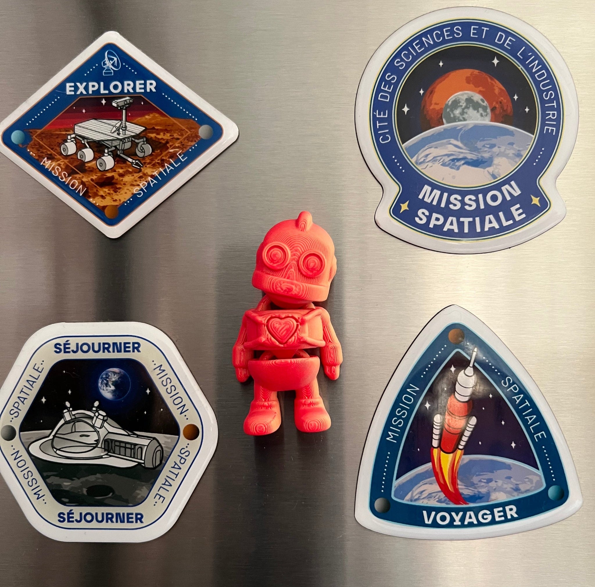 Lovebot Magnet bicolore