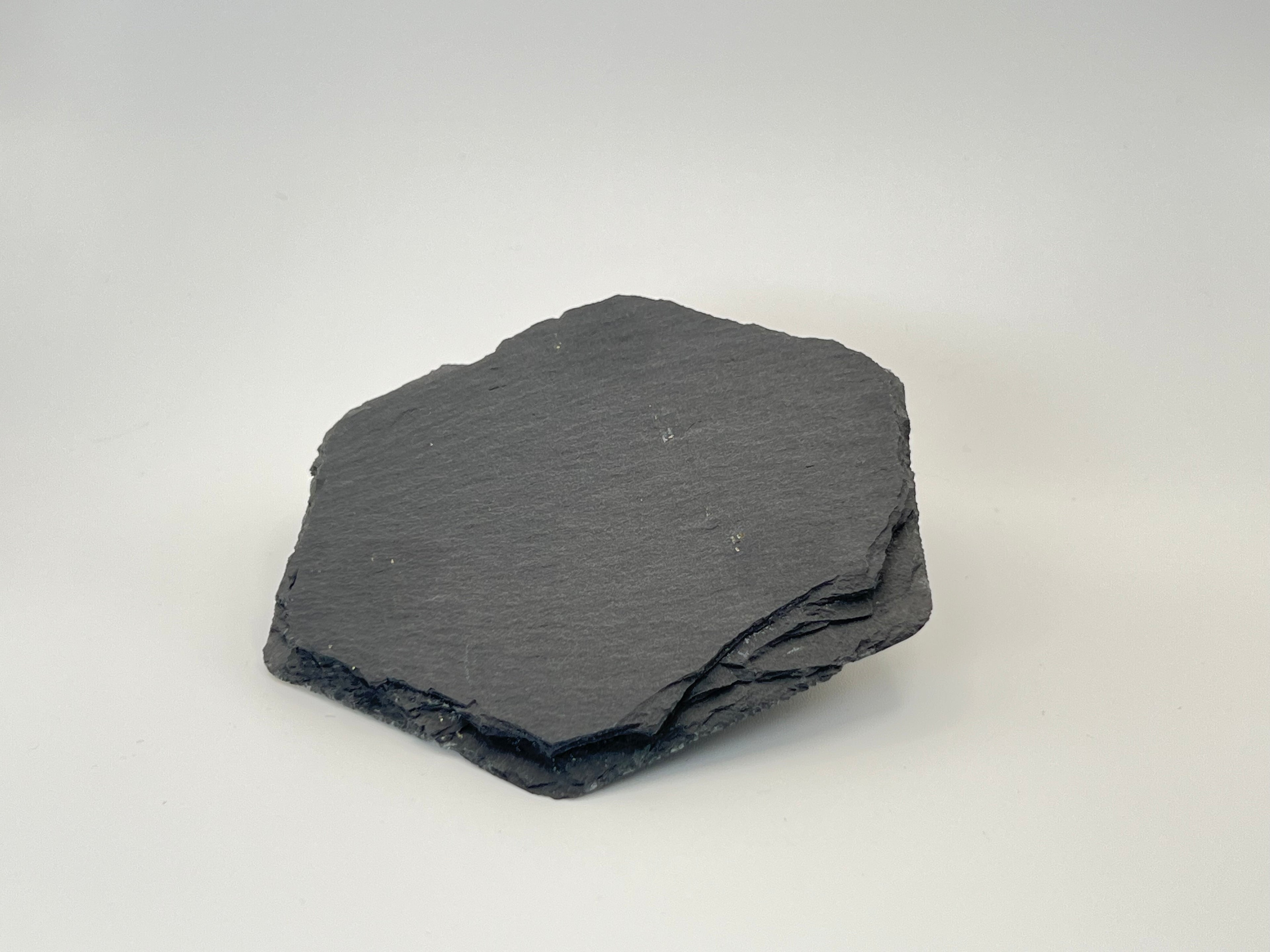 Dessous de verre hexagonal en ardoise