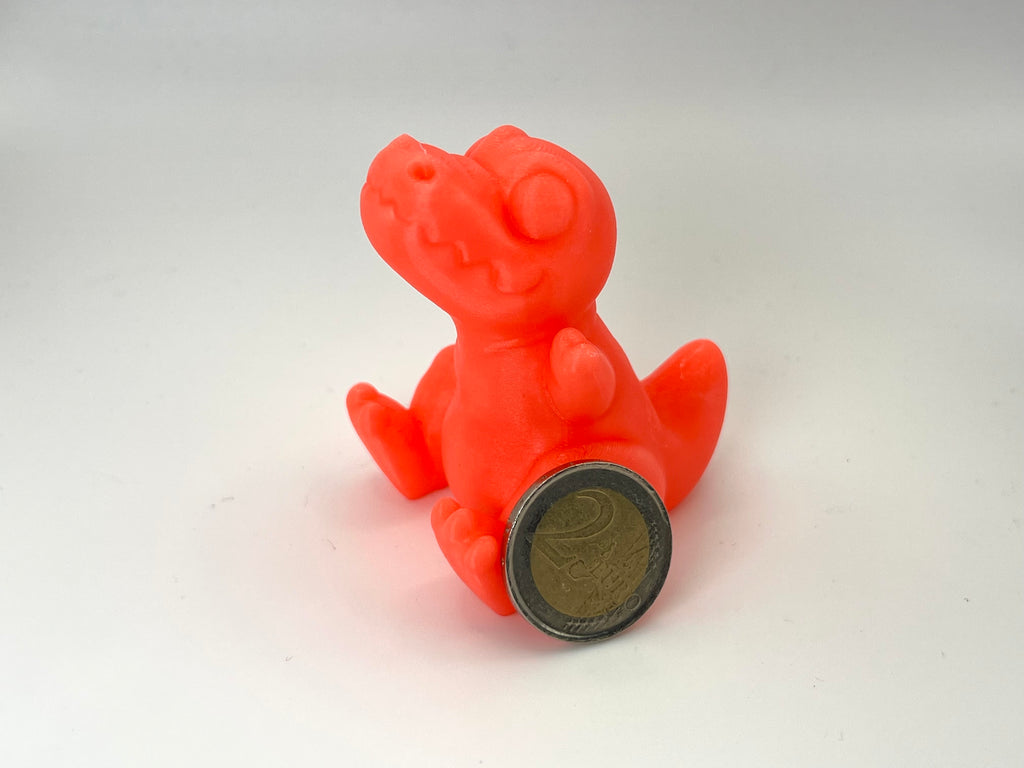 Baby T-Rex fluorecent - Mini sculpture