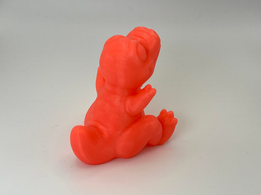 Baby T-Rex fluorecent - Mini sculpture