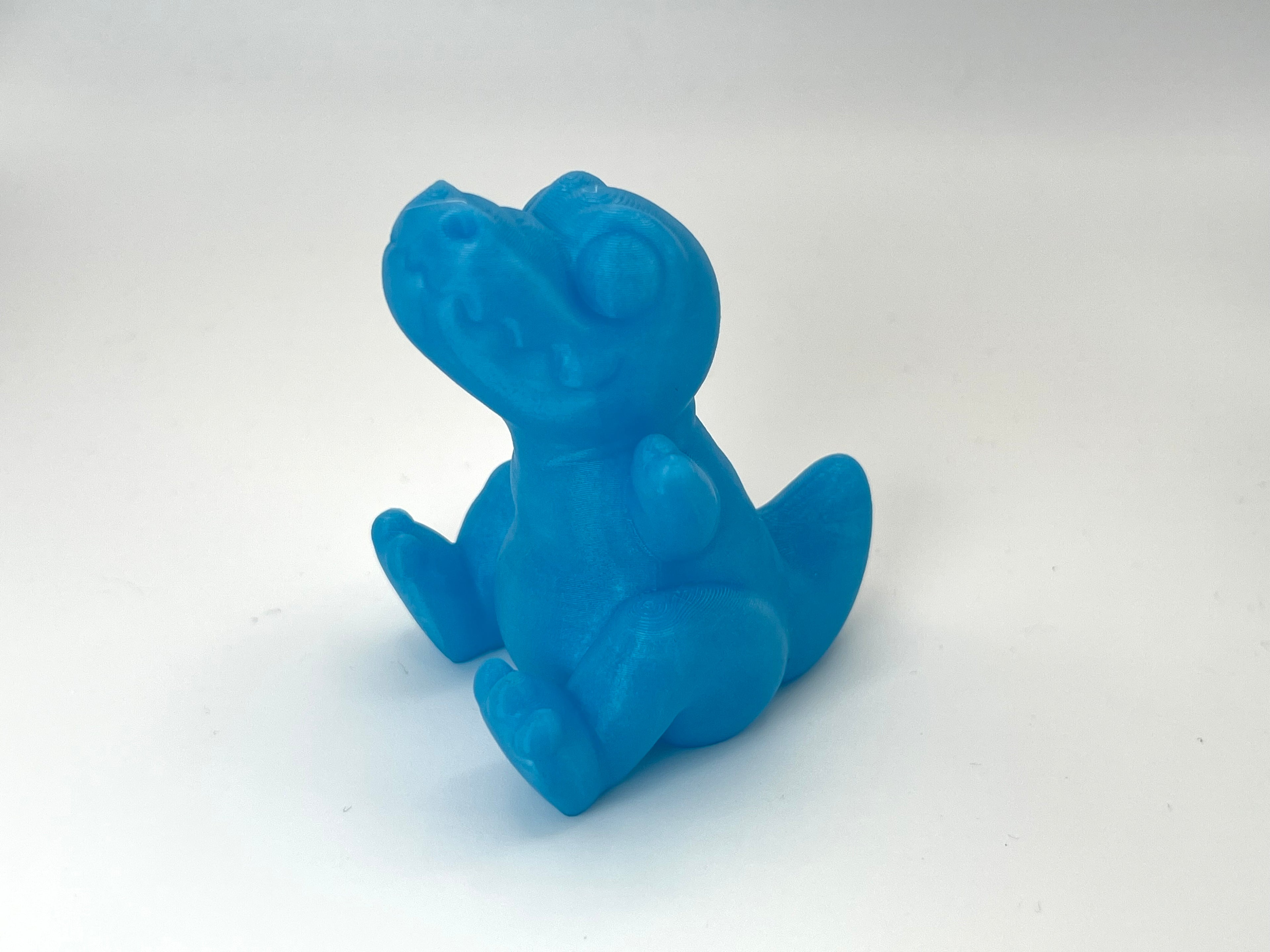 Baby T-Rex fluorecent - Mini sculpture