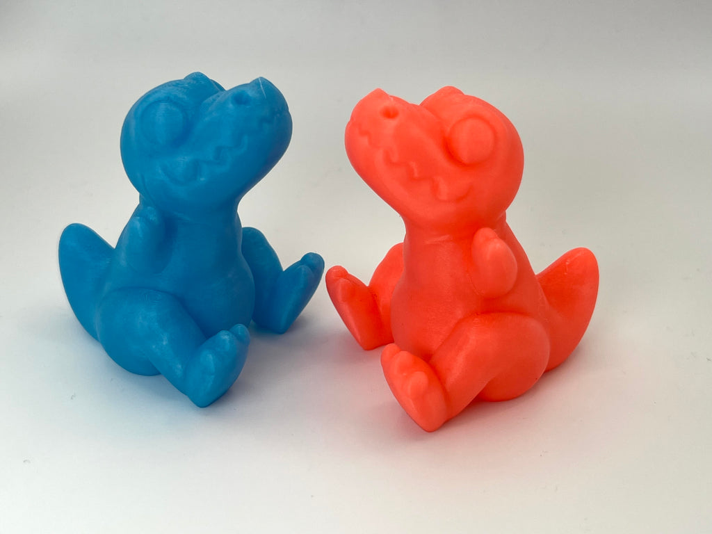 Baby T-Rex fluorecent - Mini sculpture